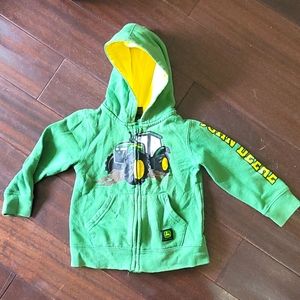3T John Deere Zip Up Jacket w/ Hood